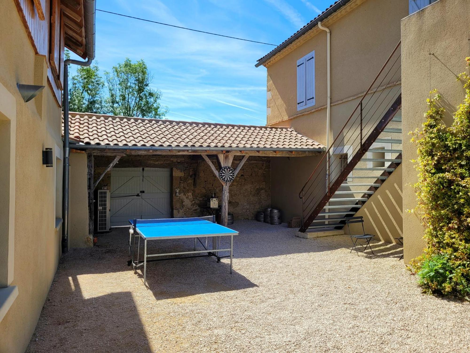 Gite Campagne Famille 15 Pers Piscine Chauffee Jeux Enfants Petanque Saint-Sauvy Екстер'єр фото