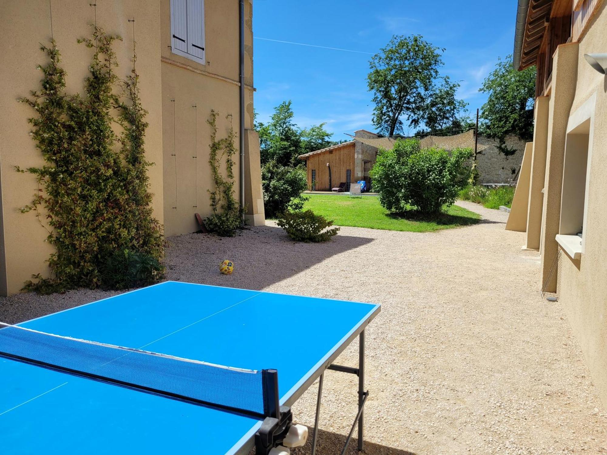 Gite Campagne Famille 15 Pers Piscine Chauffee Jeux Enfants Petanque Saint-Sauvy Екстер'єр фото